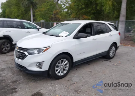 2019 Chevrolet Equinox Ls z USA, uszkodzony, nr VIN 3GNAXHEV5KS546086